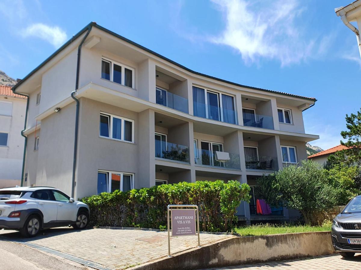 Vis A Vis Apartments Baška Buitenkant foto