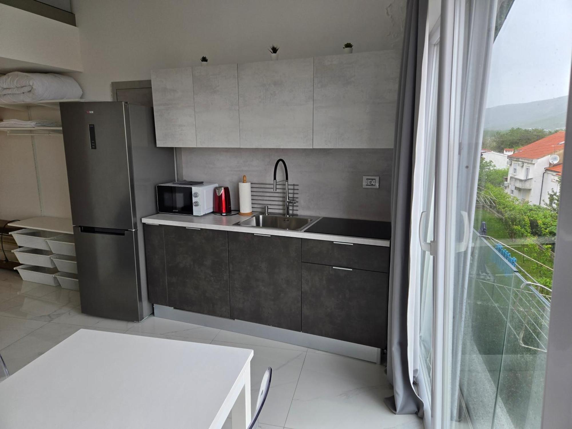 Vis A Vis Apartments Baška Buitenkant foto