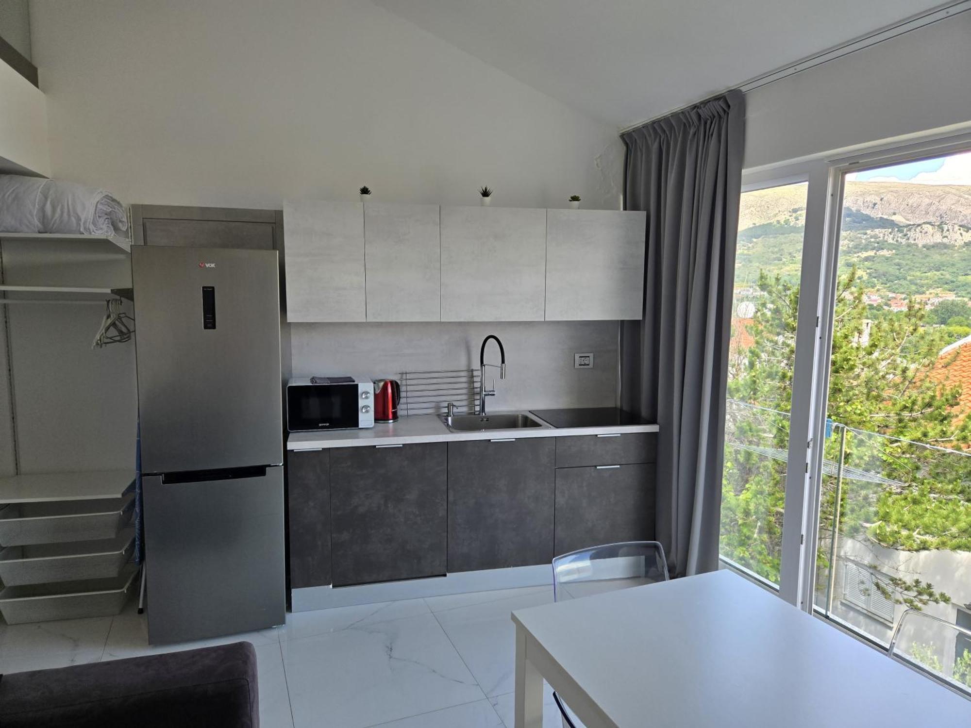 Vis A Vis Apartments Baška Buitenkant foto